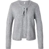 ONLY Cardigan 'ONLJessie' gris foncé / gris chiné