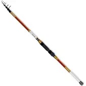 Renzo Valdieri Bassis Canne à pêche rouge, dorée 2,96 m / 5-30 g Rouge, dorée 2,96 m