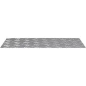 vidaXL Escalier Escalier à angle droit 4 pcs Argent 80 x 40 cm Aluminium