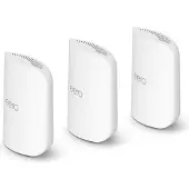 Eero Pro 7 BE10800 Tri-Band Wi-Fi 7 Mesh System, 3 Pack, Routeur, Blanc