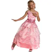 Disguise Wicked Glinda Classic Girl Costume Rose 5-6 Years Enfants