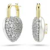 Swarovski Boucles d'oreilles or / argent