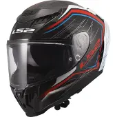 LS2 Casque LS2 FF807 Dragon Subic, blanc/bleu/rouge, XS (53/54)