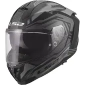LS2 Helmets LS2 FF817 Challenger II Dravix Casque, gris, S (55/56)