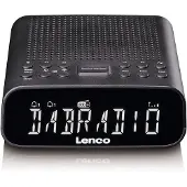 Lenco Cr-606bk Clock Radio Noir One Size / EU Plug 220V
