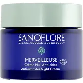 SANOFLORE Merveilleuse Crème Nuit Anti-Rides 50 ml Crème Pour La Peau