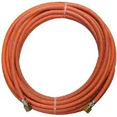 Kemper Tuyau à gaz en caoutchouc d'une longueur de 10 mètres, y compris les raccords 3/8