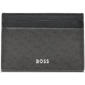 BOSS Porte-cartes monogrammé avec logo embossé en transfert
