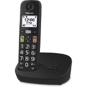 Panasonic Téléphone KX-TGU110EXB Téléphone DECT Noir
