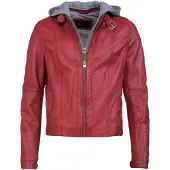 Jcc Veste mi-saison rouge sang