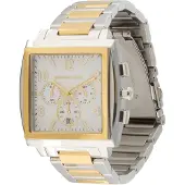 Michael Kors Montre à affichage analogique 'RHYS' or / argent
