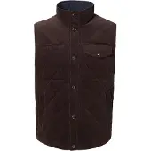Bugatti Gilet brun foncé