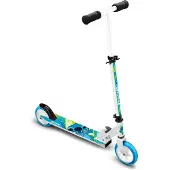 Disney Stitch Trottinette 2 roues Frein à pied pliable Blanc/Bleu