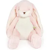 Bunnies By The Bay Sweet Nibble - Knuffeldier - Geborduurde details - Konijn - L - 37 cm - Roze (37 cm)