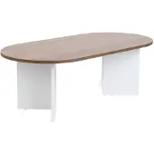 Skye Decor , Sable - Walnut, White, Tables basses, noyer, 119 x 40 x 60 cm