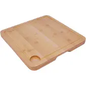 Point-Virgule vaatwasserbestendige snijplank - met sapgeul, Planche à découper, Marron