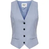 ONLY Gilet 'ONLLINDA' bleu-gris