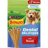 Bonzo Purina (Friskies) Dental Delicious Medium bœuf friandise pour chien
