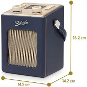 Roberts DAB+ Radio Revival Mini 2 Dunkelblau
