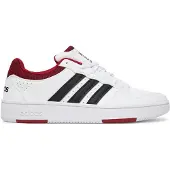 Adidas Baskets basses 'Hoops' bleu nuit / rouge / blanc