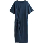 Next Robe d’été bleu chiné