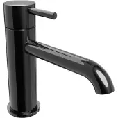 Blaufoss Round 2.0 EcoStart robinet de lavabo standard Noir Brillant
