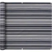 vidaXL Parasol D'extérieur Multicolore 400 X 90 Cm Oxford