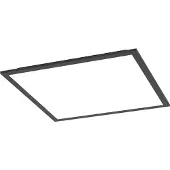 Eglo Plafonnier intelligent Moradillo-Z Noir carré 39.3cm