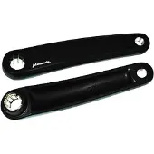 Miranda Garniture de manivelle pour vélo électrique DeltaBosch 170 mm noir