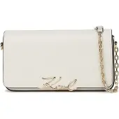 Karl Lagerfeld Ksignature Shoulder Pouch Couleur Blanc