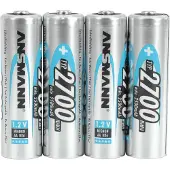 Ansmann 5030842 1x4 Akku 2700 Mignon AA 2500 mAh