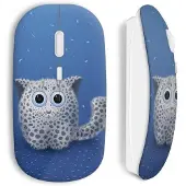 MANIACASE Souris Sans Fil Cute cat