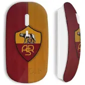 CAPACHEAP Souris Sans Fil As Roma Football Logo