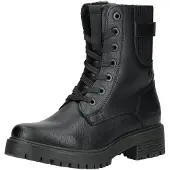 Tom Tailor Bottines à lacets noir