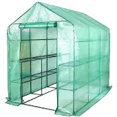 Lendo Online Serre de Jardin 143×213x195 cm PE Verte