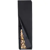 Lendo Online Housse pour Range-bûches 100x25x196 cm Noir