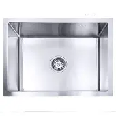 Lendo Online Évier de Cuisine Inox 59x44 cm Argent