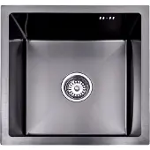 Lendo Online Évier de Cuisine Inox 44x44 cm Anthracite