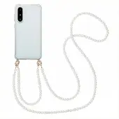 IMoshion Coque avec cordons de téléphone pour Samsung Galaxy A56 - Perles
