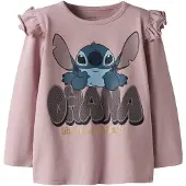 Name it T-Shirt bleu / bleu ciel / mauve