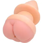 Nature Skin - plug anal et gaine pénis - couleur chair