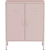 Lendo Online Buffet 80×40×100 cm Métal Rose