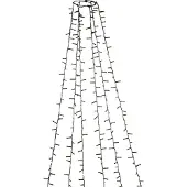 Konstsmide Kit d’éclairage 240cm - 6x 110 led - 2700K frosted pour sapin de Noël