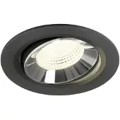 SLV Spot encastré Numinos Move L noir/chrome 4000K - 55 deg