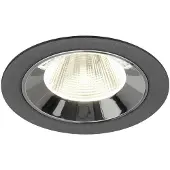 SLV Spot encastré Numinos M noir/chrome 4000K - 20 deg