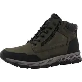 Tom Tailor Bottines à lacets olive / noir
