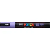 Posca Pc5m Mesdium Tip 1.8-2.5mm Purple Marker Pen 6 Units Violet Enfants