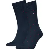 Tommy Hilfiger Chaussettes Lot de 2 paires Bleu 002