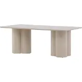 Ebuy24 Olivia table basse beige.