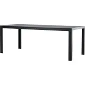 Ebuy24 Mirko table de jardin noir.